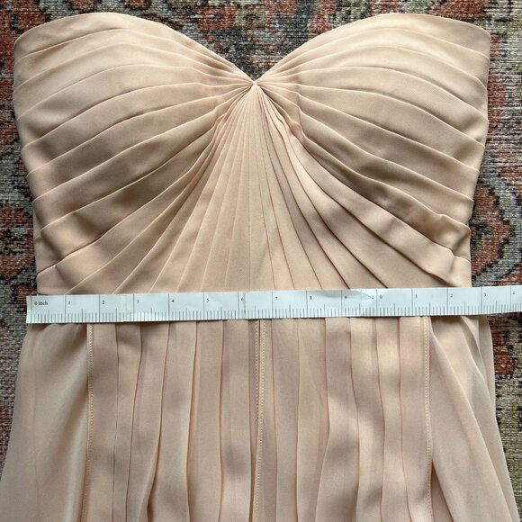 Jenny Yoo Mira Strapless Gown (Blush) - Picture 11 of 14